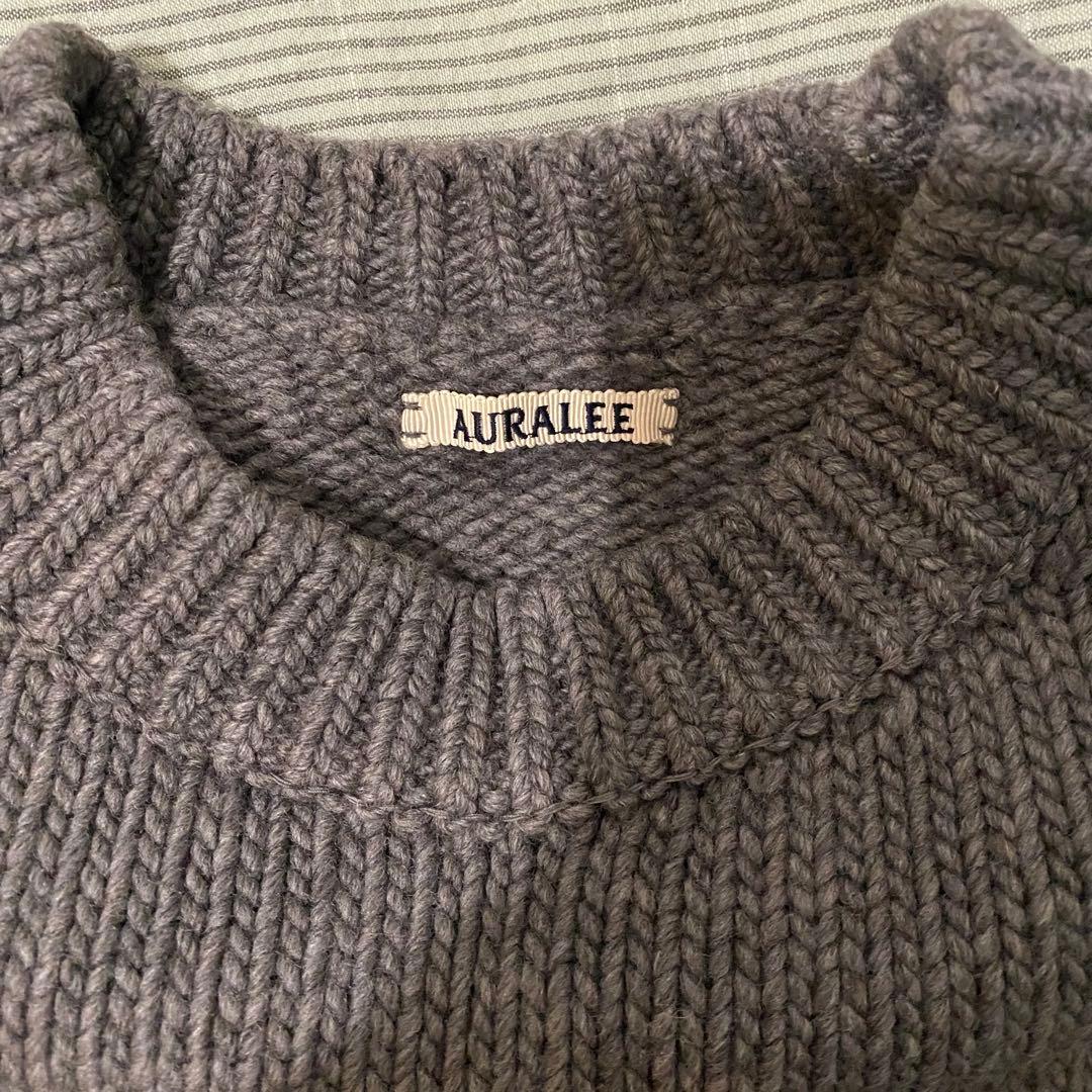 AURALEE super milled big knit ニット セーター 4 - メルカリ