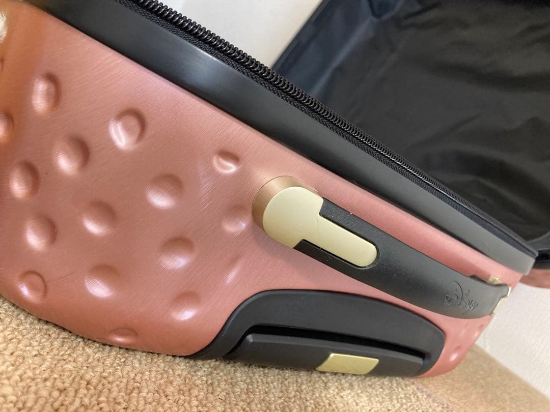 ミニーマウス　スーツケース　ピンク ディズニー