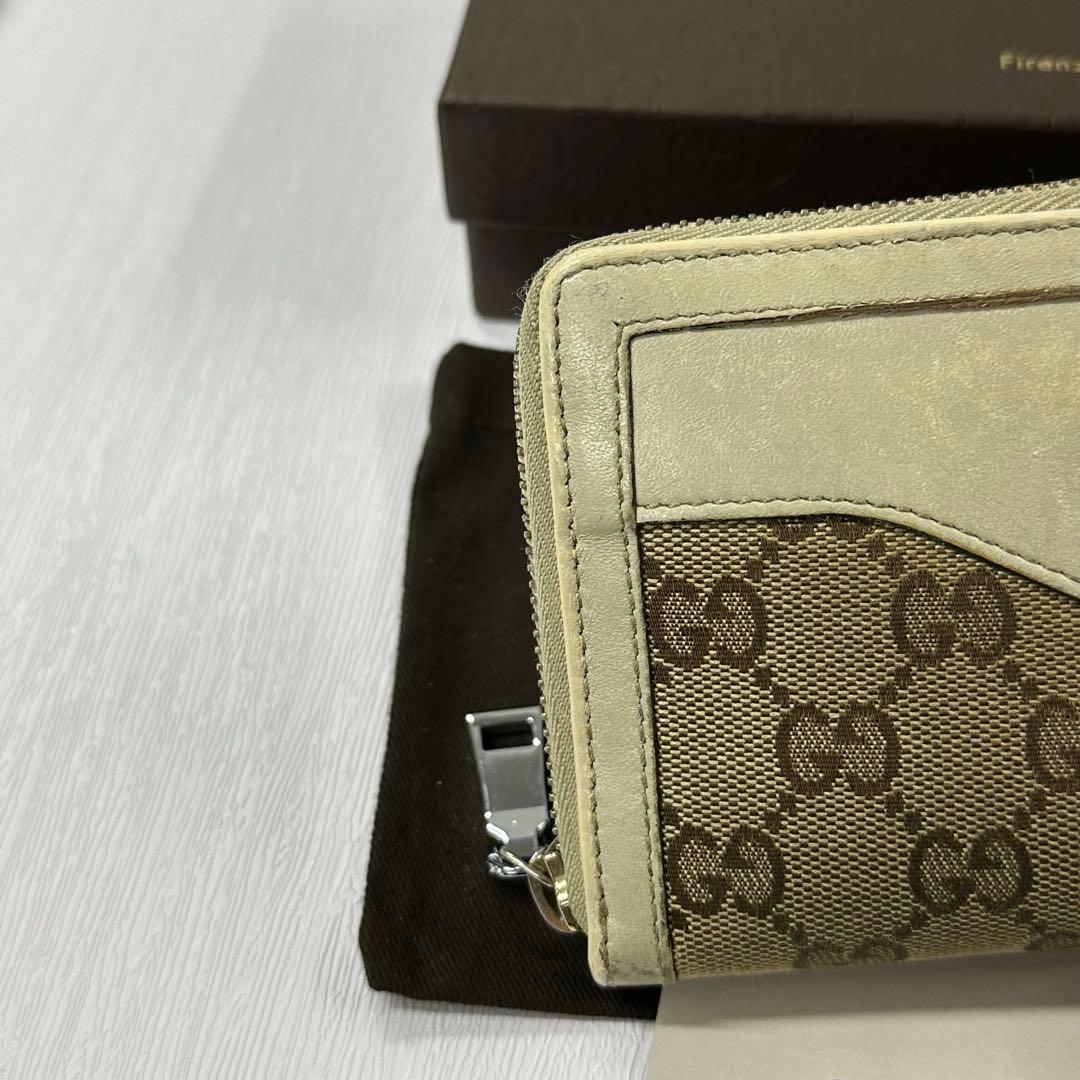 新品同様‼️ グッチ　GUCCI 財布　長財布　コンチネンタル　ラウンドファスナー