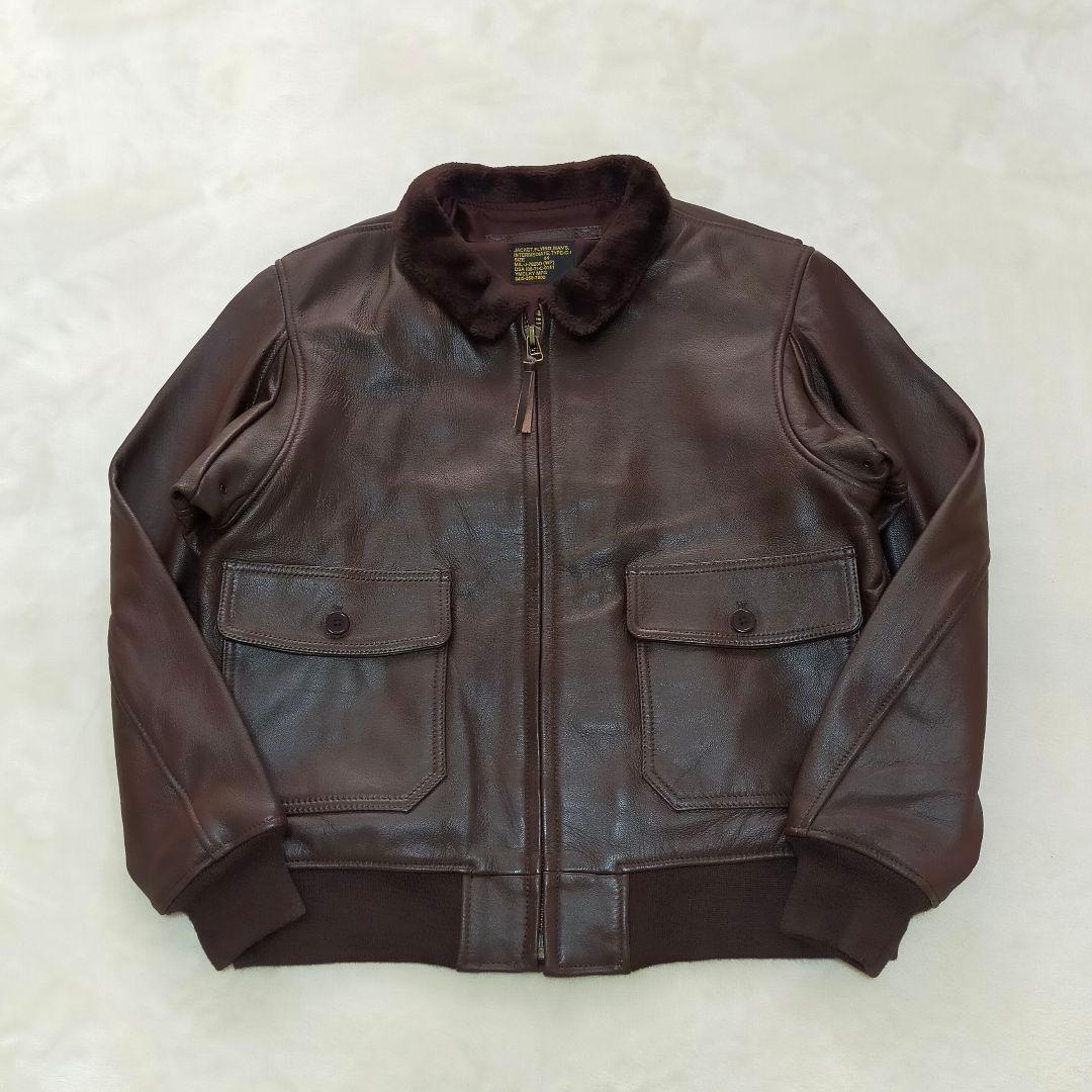 美品　YMCLKY　ゴートレザー　G-1　フライトジャケット　44サイズ