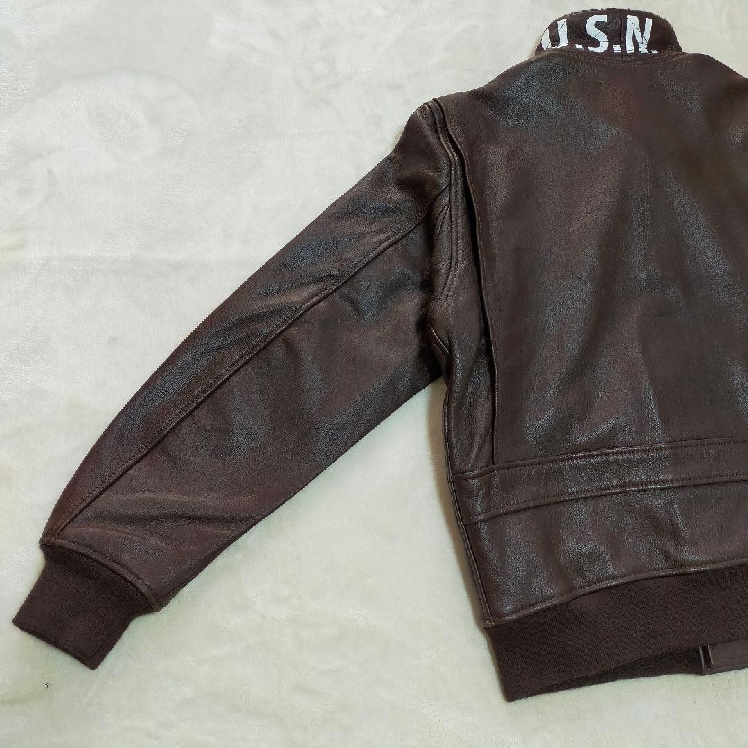 美品　YMCLKY　ゴートレザー　G-1　フライトジャケット　44サイズ