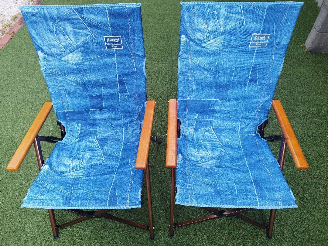 Coleman レイチェア インディゴレーベル