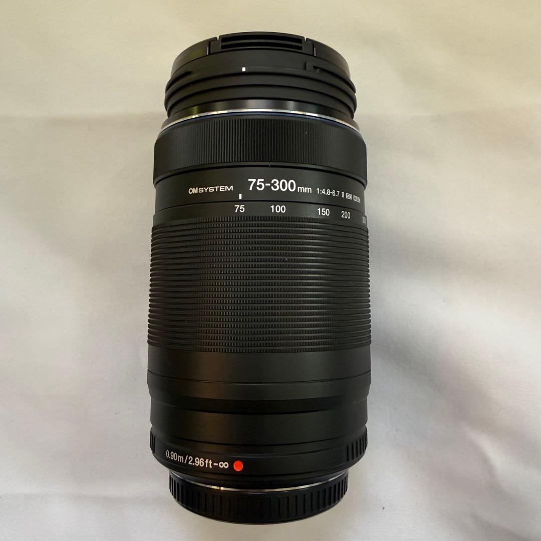 OM SYSTEM　ED 75-300mm F4.8-6.7 Ⅱ＋純正フード