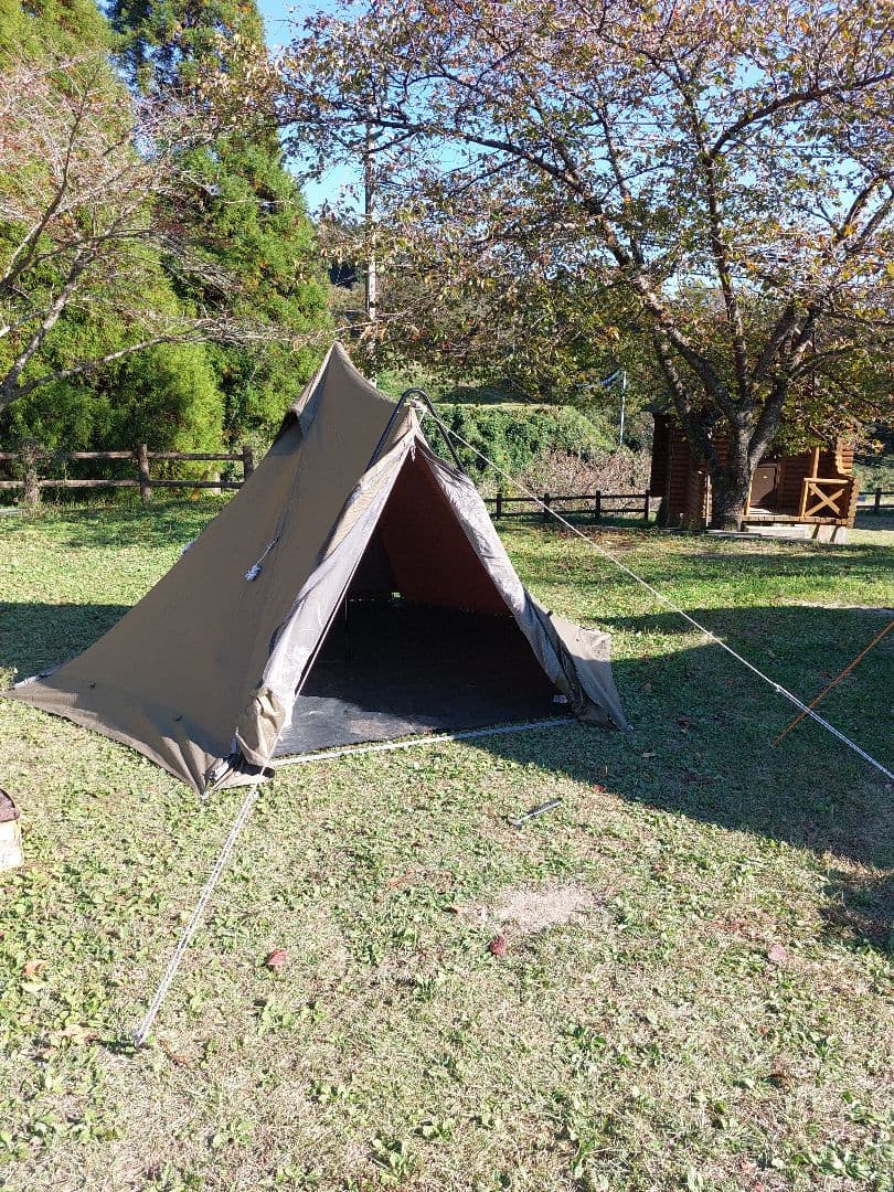 テントファクトリー TCワンポールテント180V　TCウィングタープL　セット