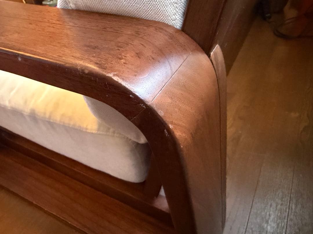 a.flat最上級シリーズ 無垢材2.5人掛け テン・ハイバックソファ