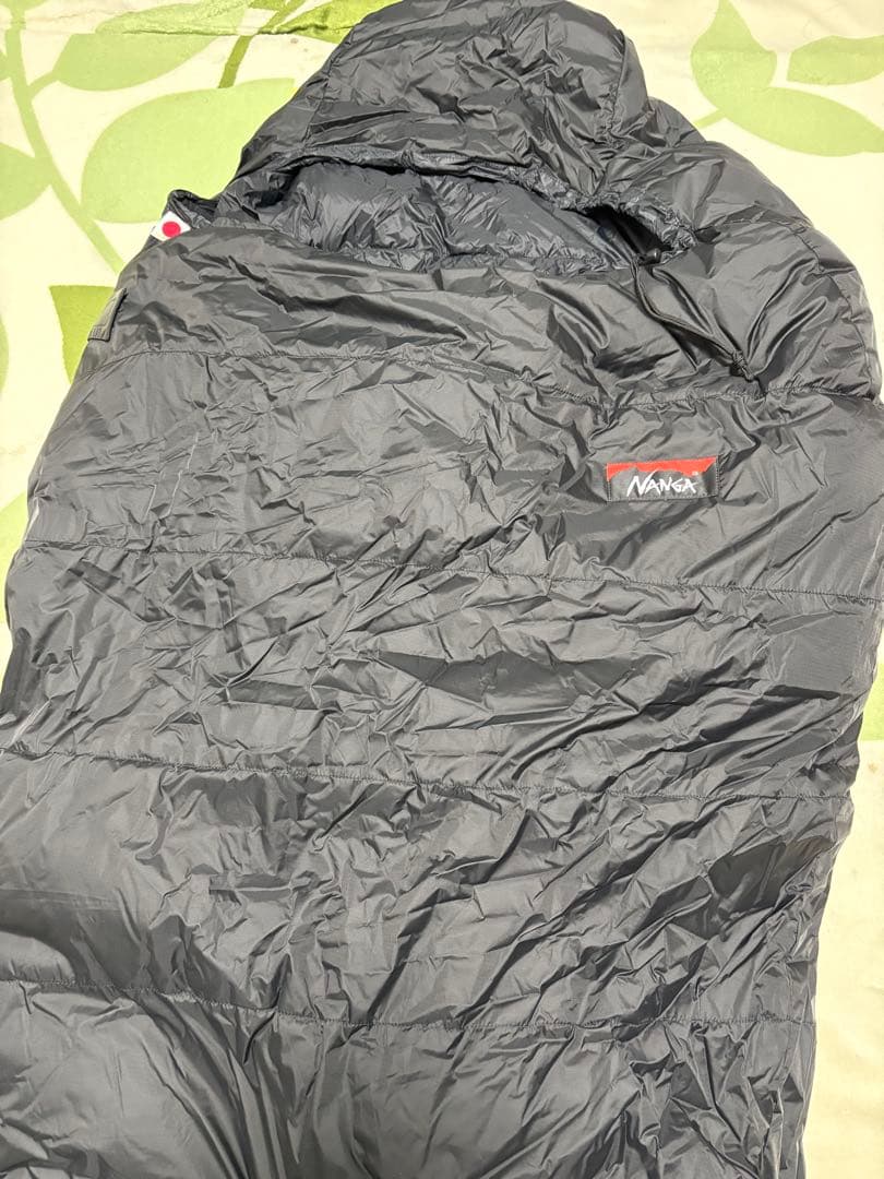 NANGA 750 DX オールブラック シュラフ
