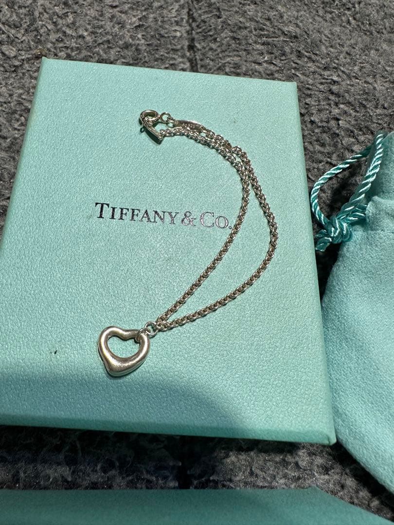 Tiffany&Co. ティファニー オープンハート ブレスレット ペレッティ
