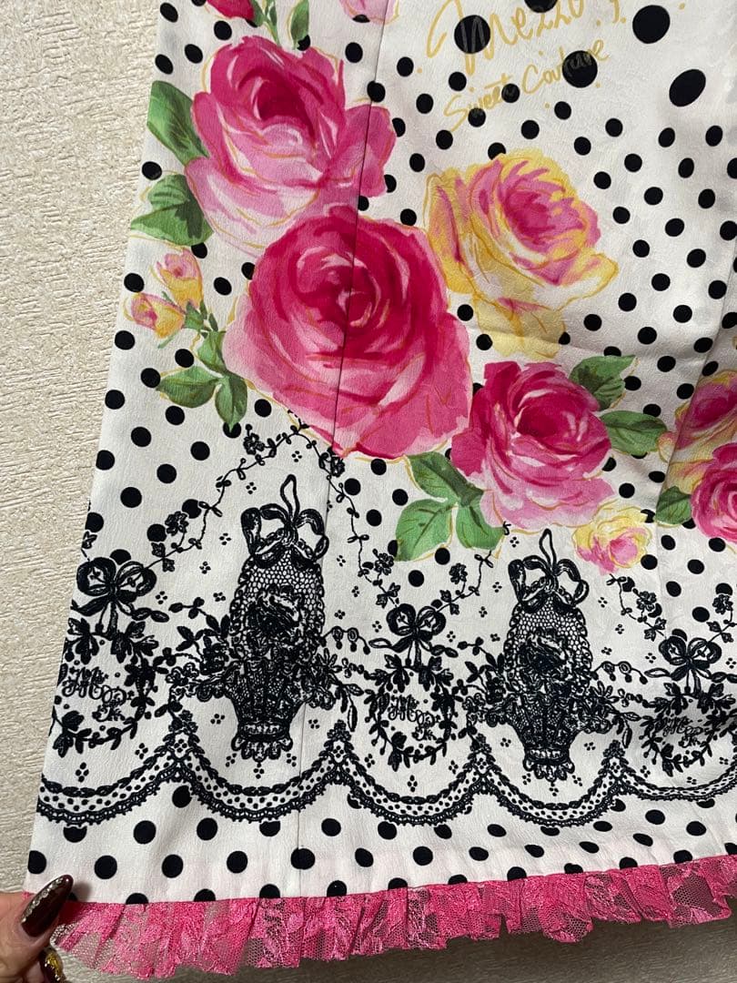 七歳 七五三お着物　メゾピアノ