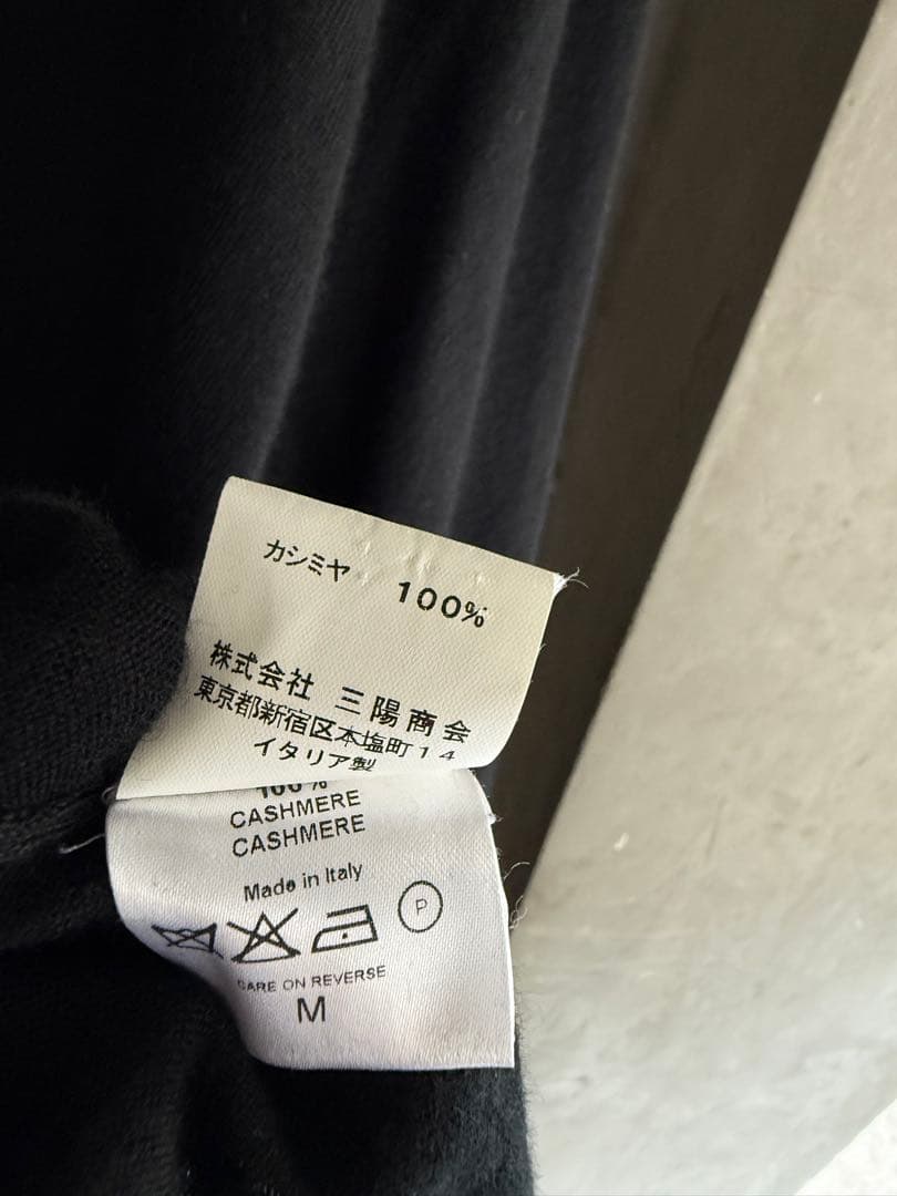 トップス Alexander McQueen Black Cashmere Knit