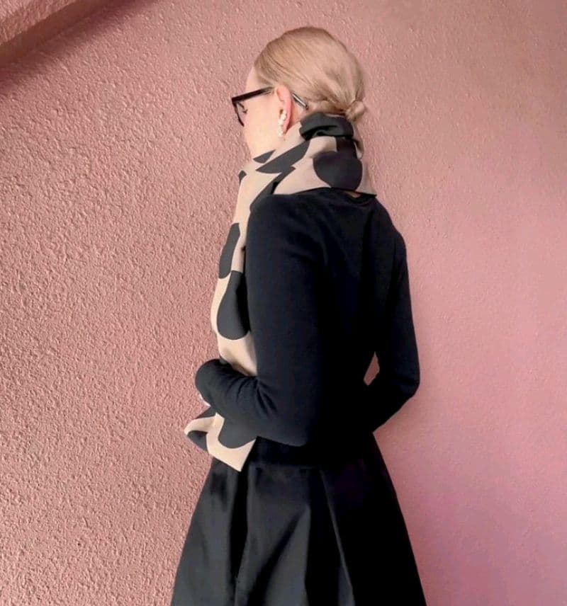 RATAさん 大柄ドットストール