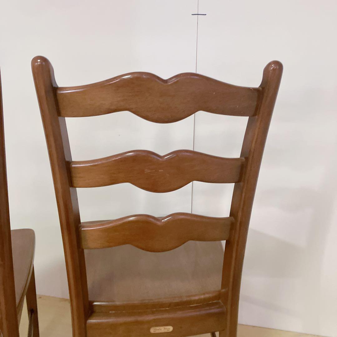 マルニ MARUNI Flandre House 木製ダイニングチェア2脚　①