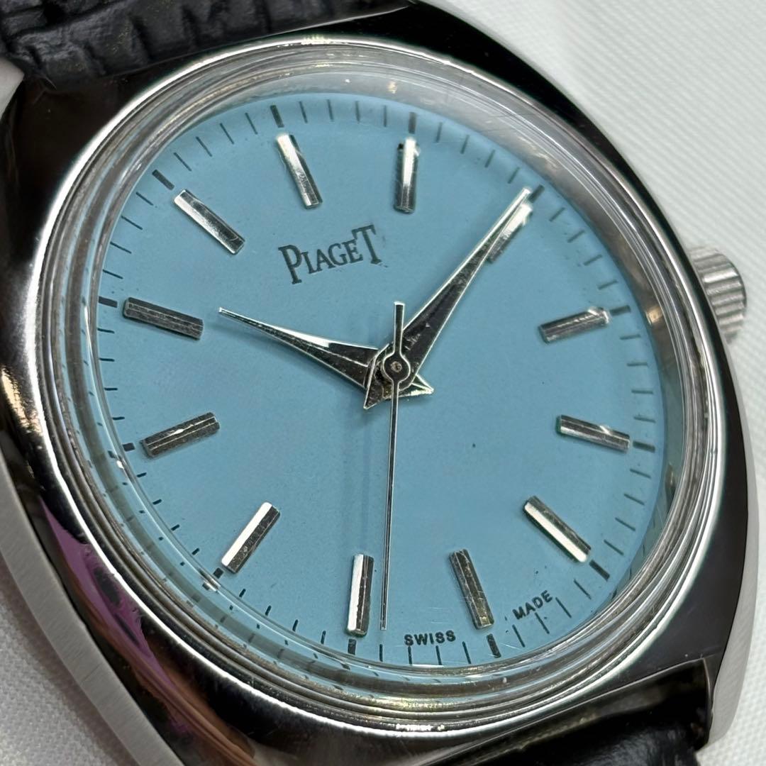 10721 青 【希少・極美品】Piaget 手巻き ヴィンテージ - メルカリ