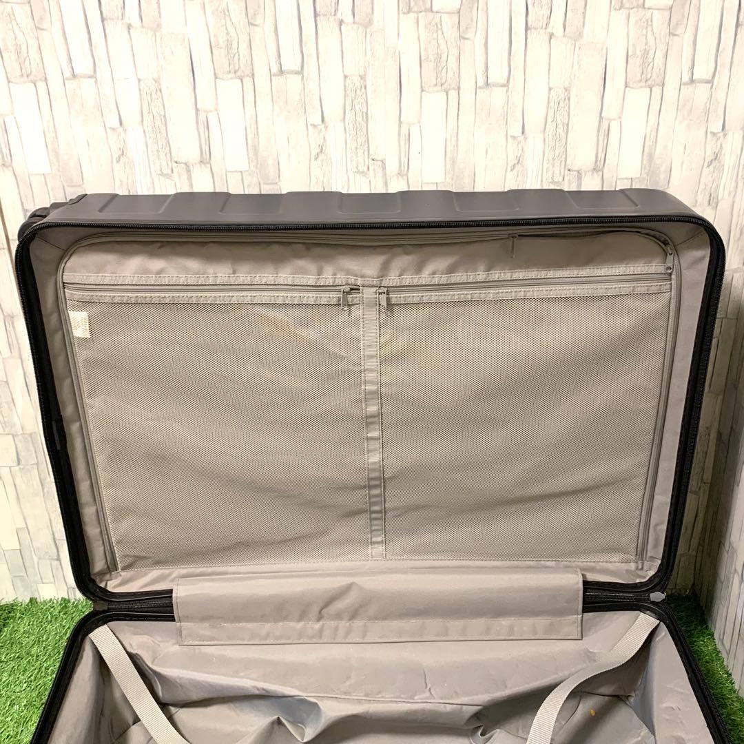 2回使用美品 無印良品 キャリー 4輪スーツケース TSAロック 105L 鍵付