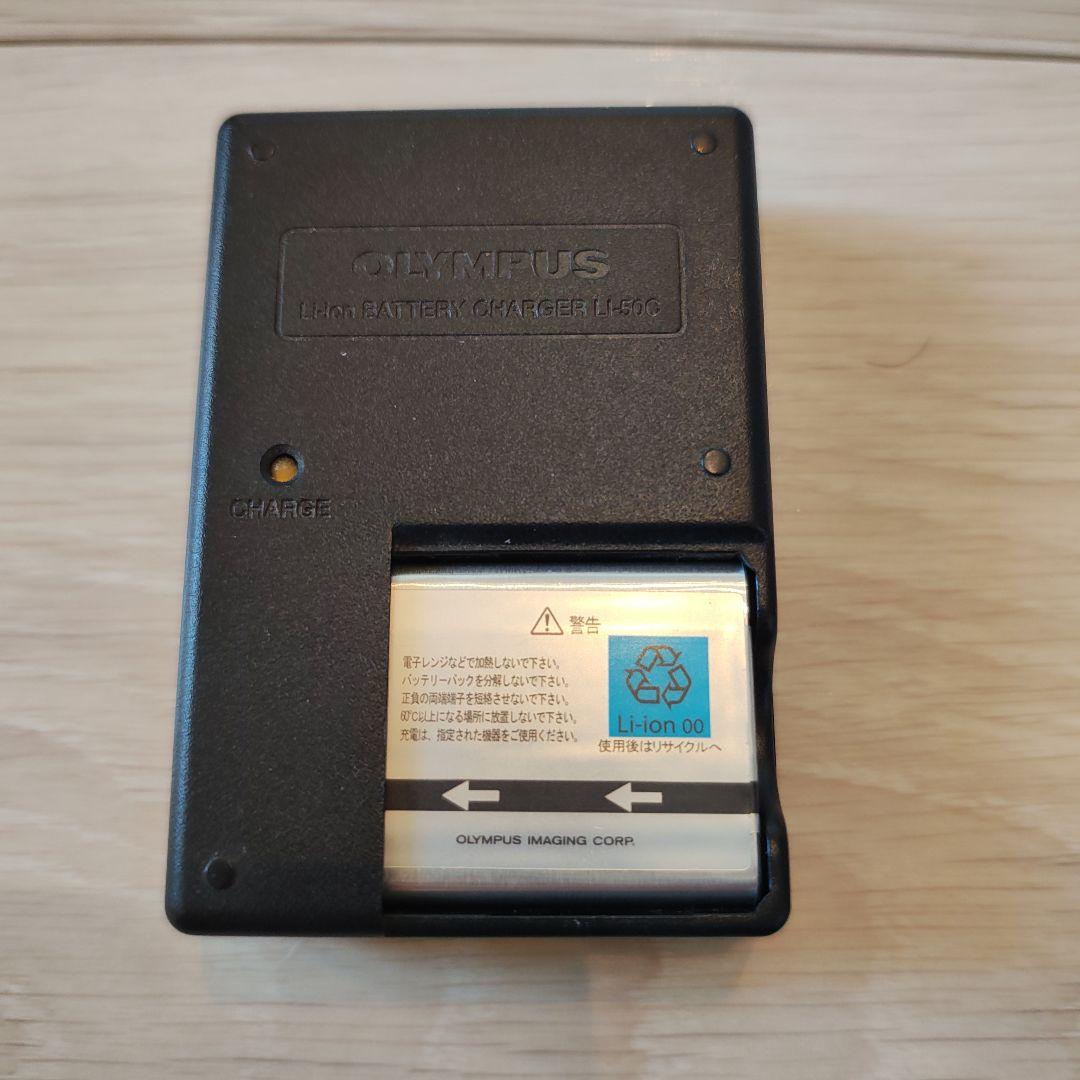 【美品】OLYMPUS μ デジタルカメラ ホワイト