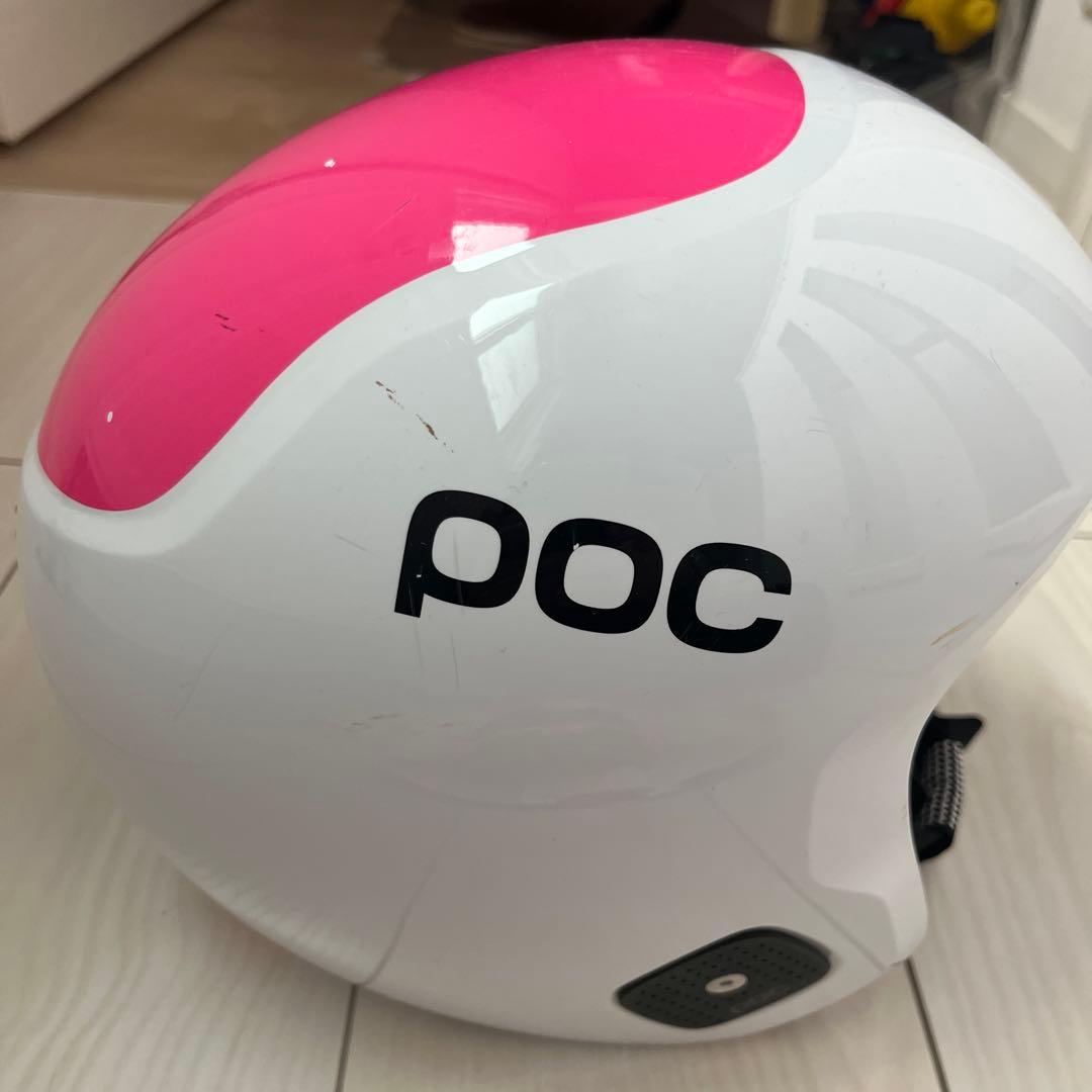 【値下げ】POC スキー・ヘルメットゴーグル ジュニア51cm〜54cm FIS