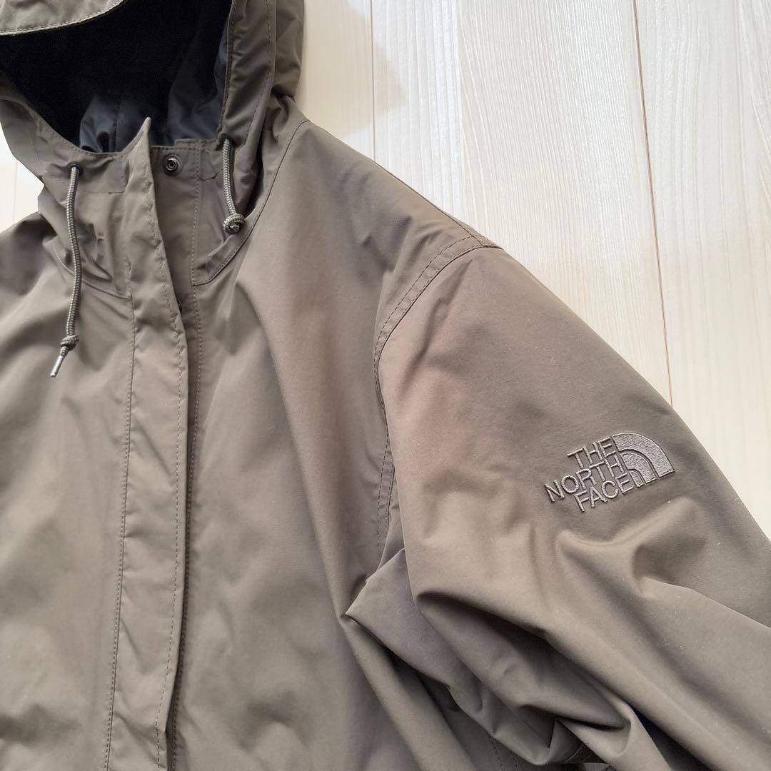 ノースフェイス フィッシュテールトリクライメイトコート カーキS