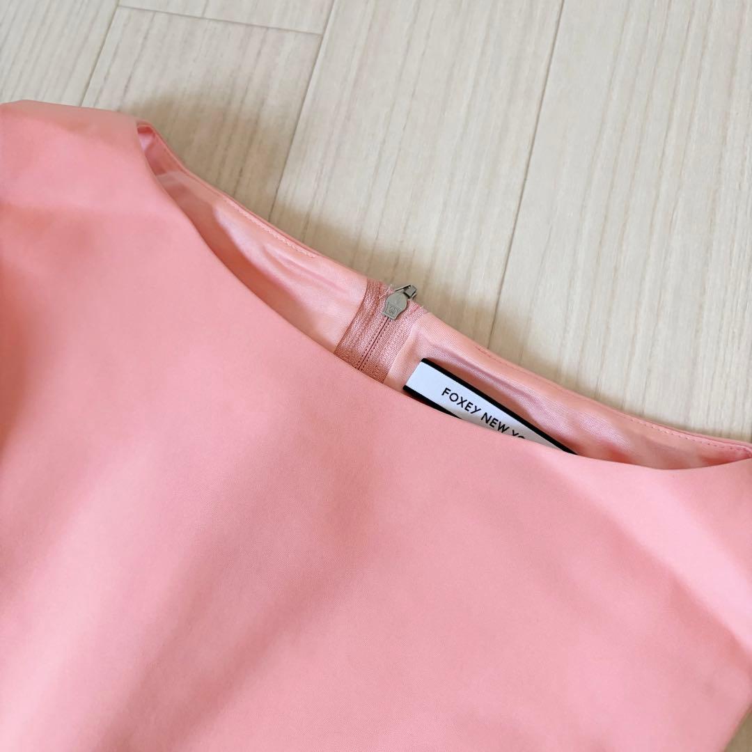 フォクシーニューヨーク ハイドランジア ワンピース　ドレス　FOXEY