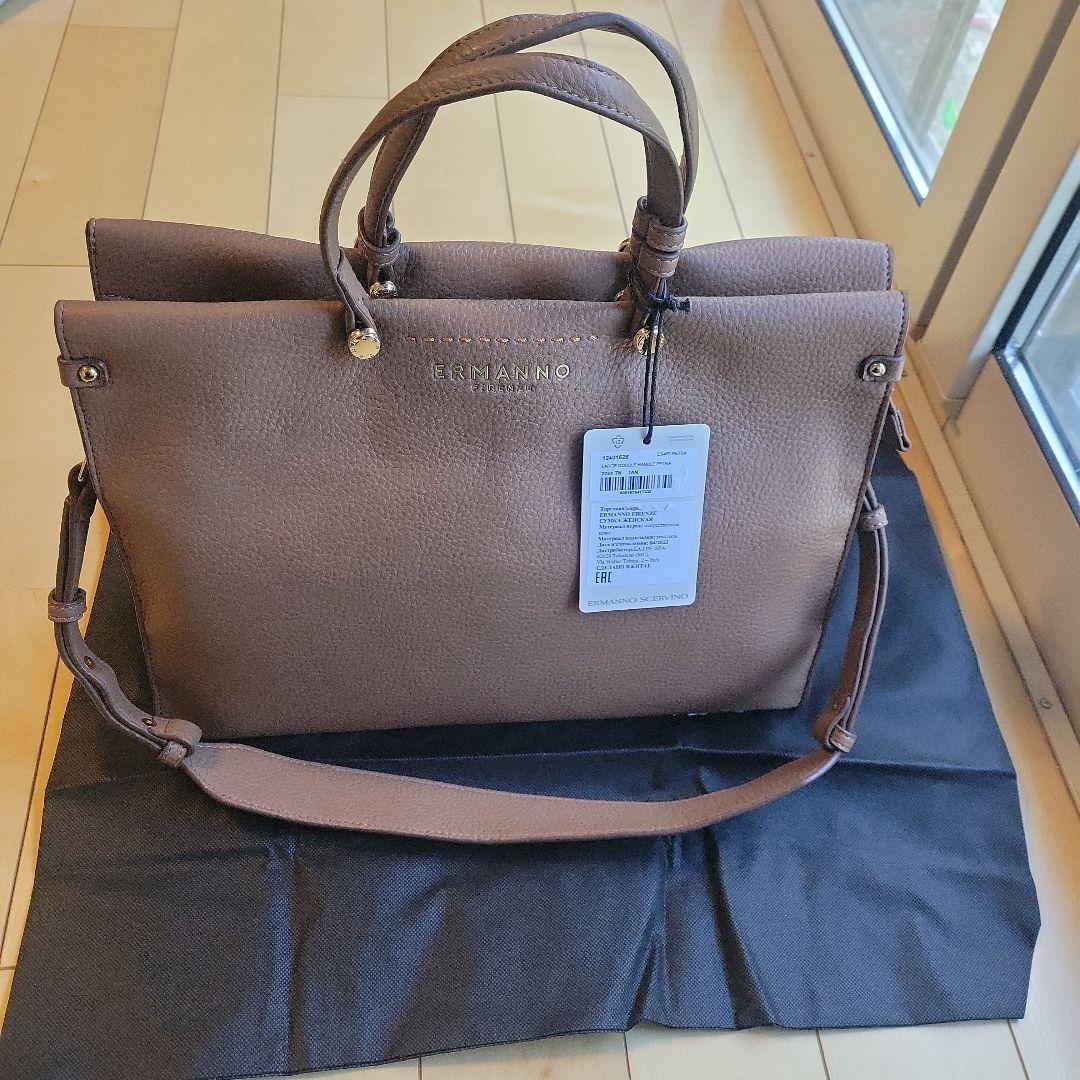 エルマンノシェルヴィーノ②フィレンツェ ハンドバッグ 2wayバッグ