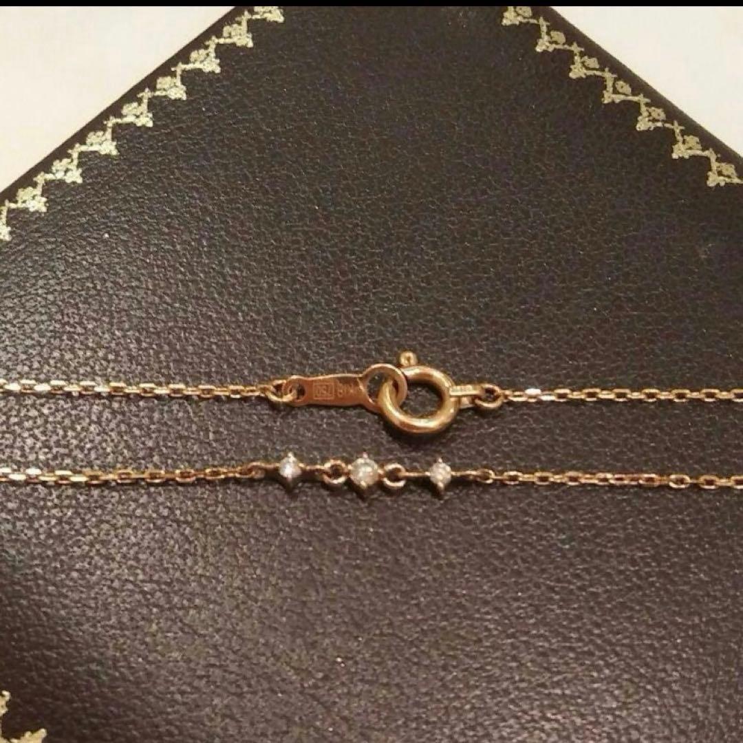 最終お値下げ！ete K18ダイヤモンドブレスレット