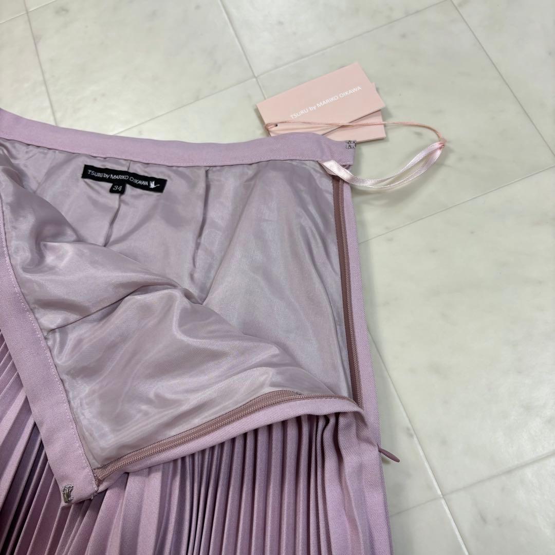 TSURU by MARIKO OIKAWA★新品★プリーツロングスカート