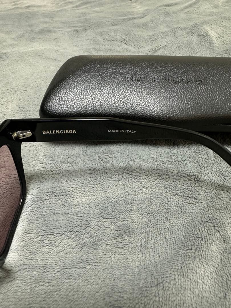 美品 BALENCIAGA サングラス カラーグラスピンク