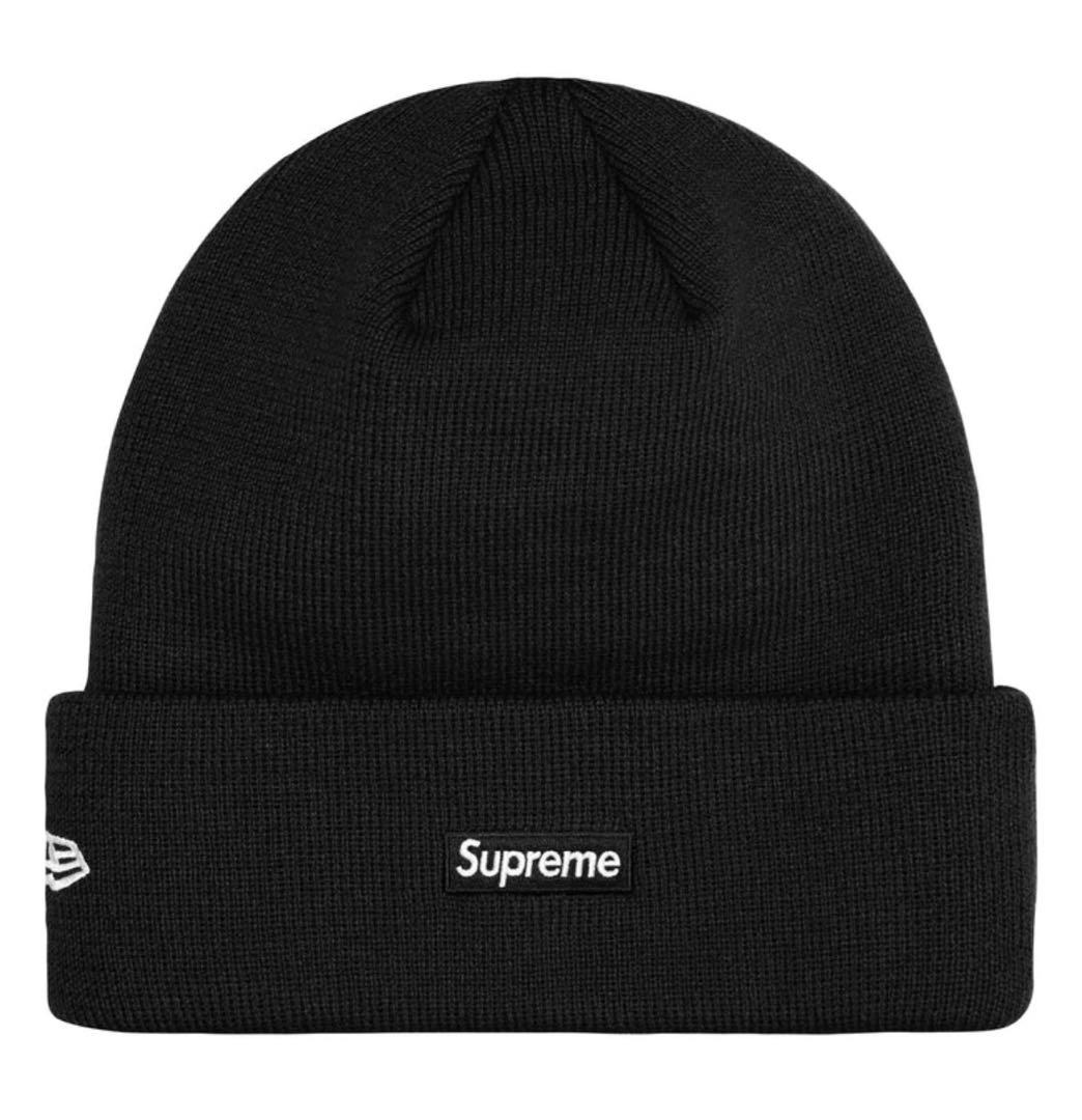 ブラック Supreme New Era S Logo Beanie