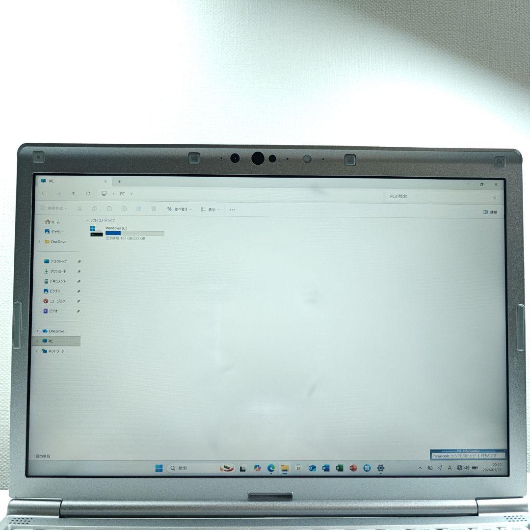 Windowsノート本体 Panasonic Let's note SV9 CF-SV9 LTE