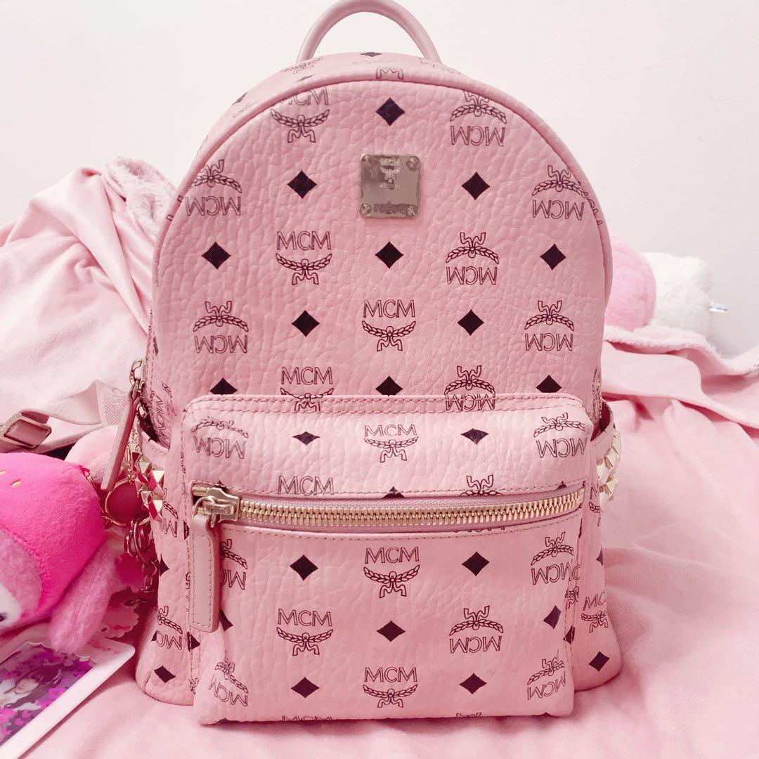 ♥mcm ソフトピンク スモールサイズ S リュック 正規品♥