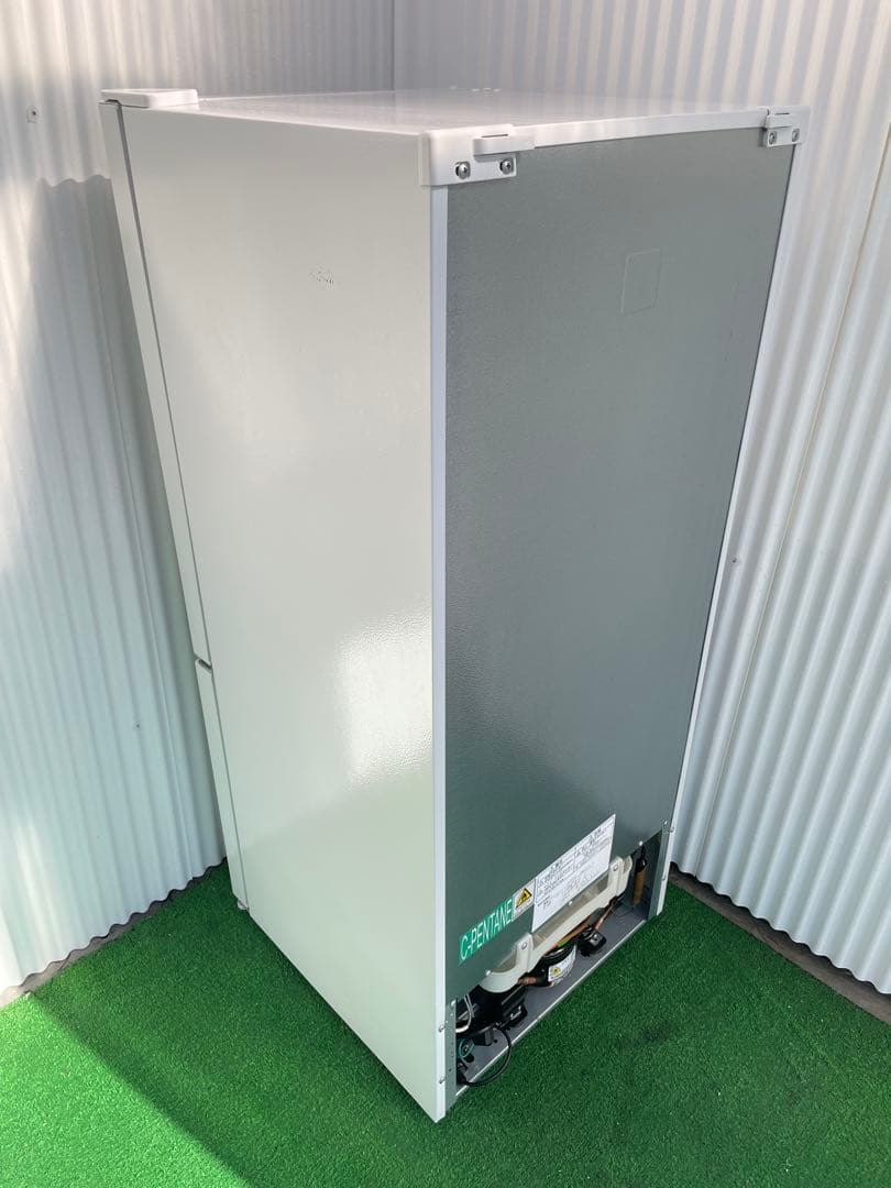 895 ヤマダセレクト 2ドア冷蔵庫 右開き ホワイト 一人暮らし 単身 新生活