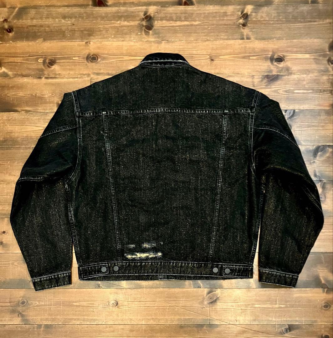 BUSCEMI ブシェミ 高級 金糸使用　デニムジャケット 44　イタリア製