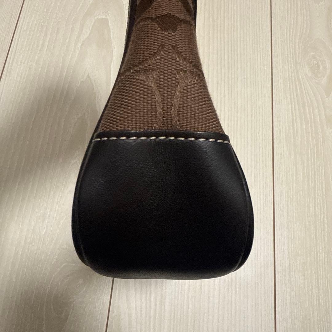 断*）様 コーチ アクセサリーポーチ ハンドバッグ シグネチャー キャンバス レ