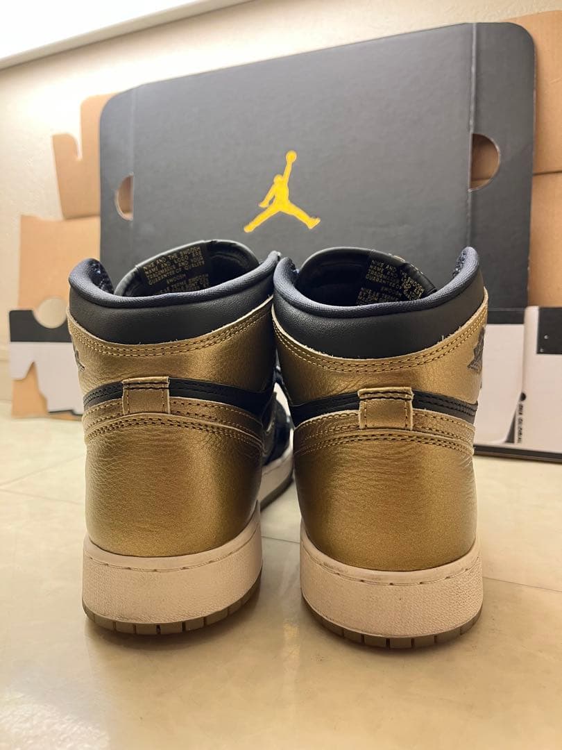 Nike Air Jordan 1 ブラック/ゴールド　激安！美品‼︎ 24.5
