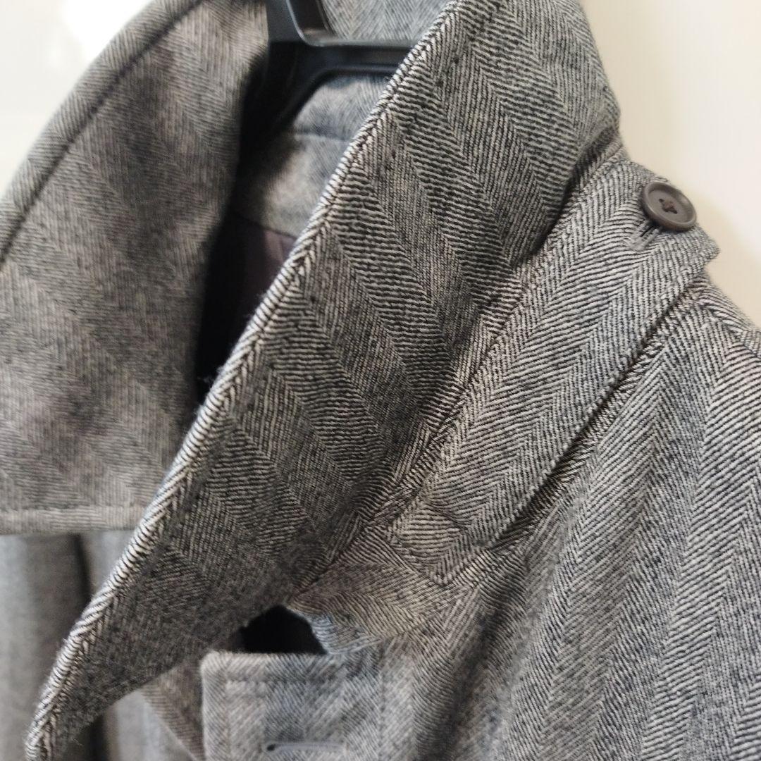 TOMORROWLAND　メンズ グレー ステンカラーコート