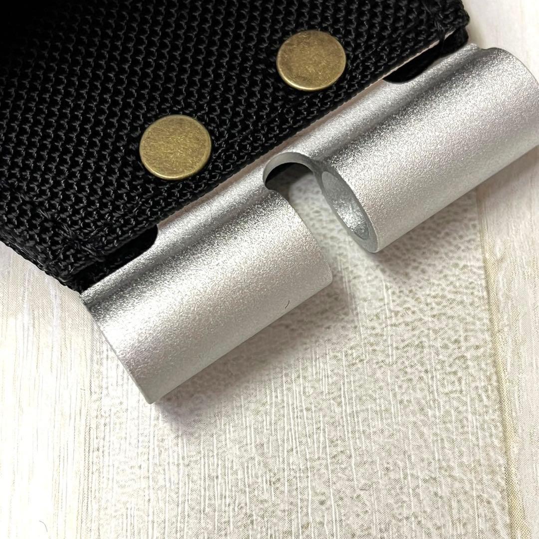 ニックス バリスティック 小物腰袋　白タグ　アルミシルバー