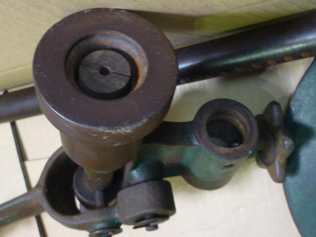 ヴィンテージ 手動打栓機 鋳物 錆サビ シャビーシック 当時物 インダストリアル