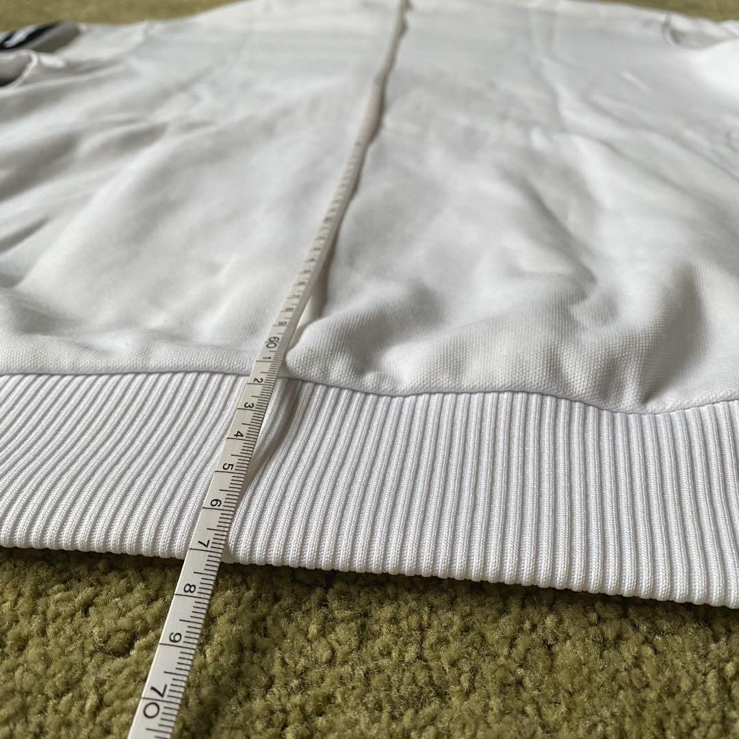 アディダス 白黒 ビンテージ トラックジャケット ジャージ 古着 メンズMサイズ