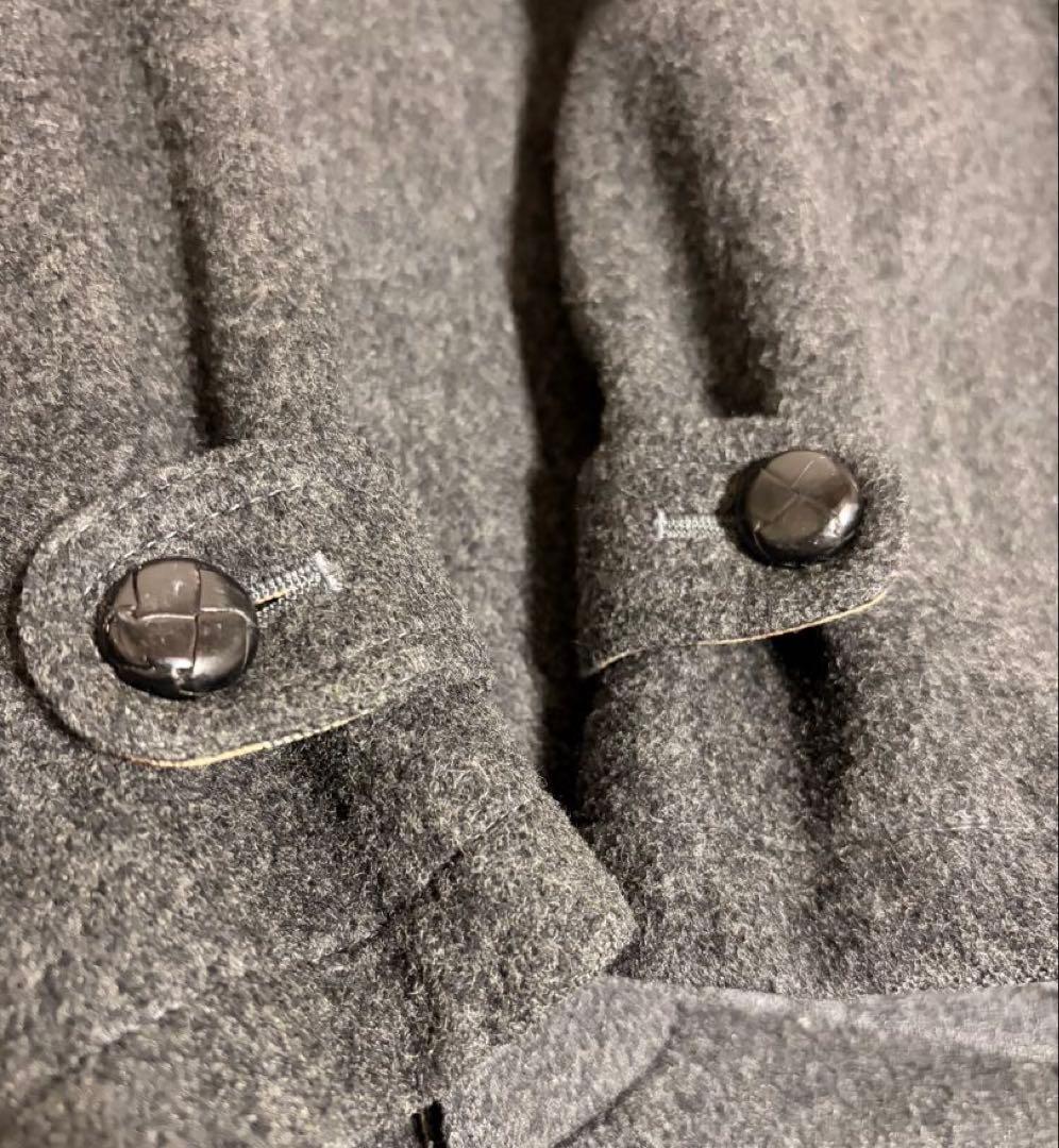 Aquascutumメルトンウール バルマカーンコート ステンカラーコート