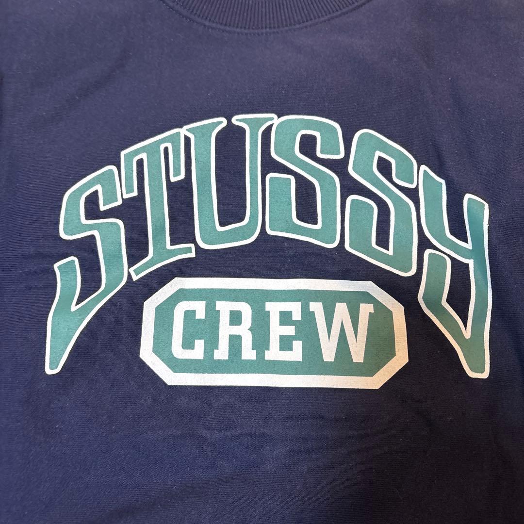 STUSSY 22aw クルーネックスウェット XL ネイビー