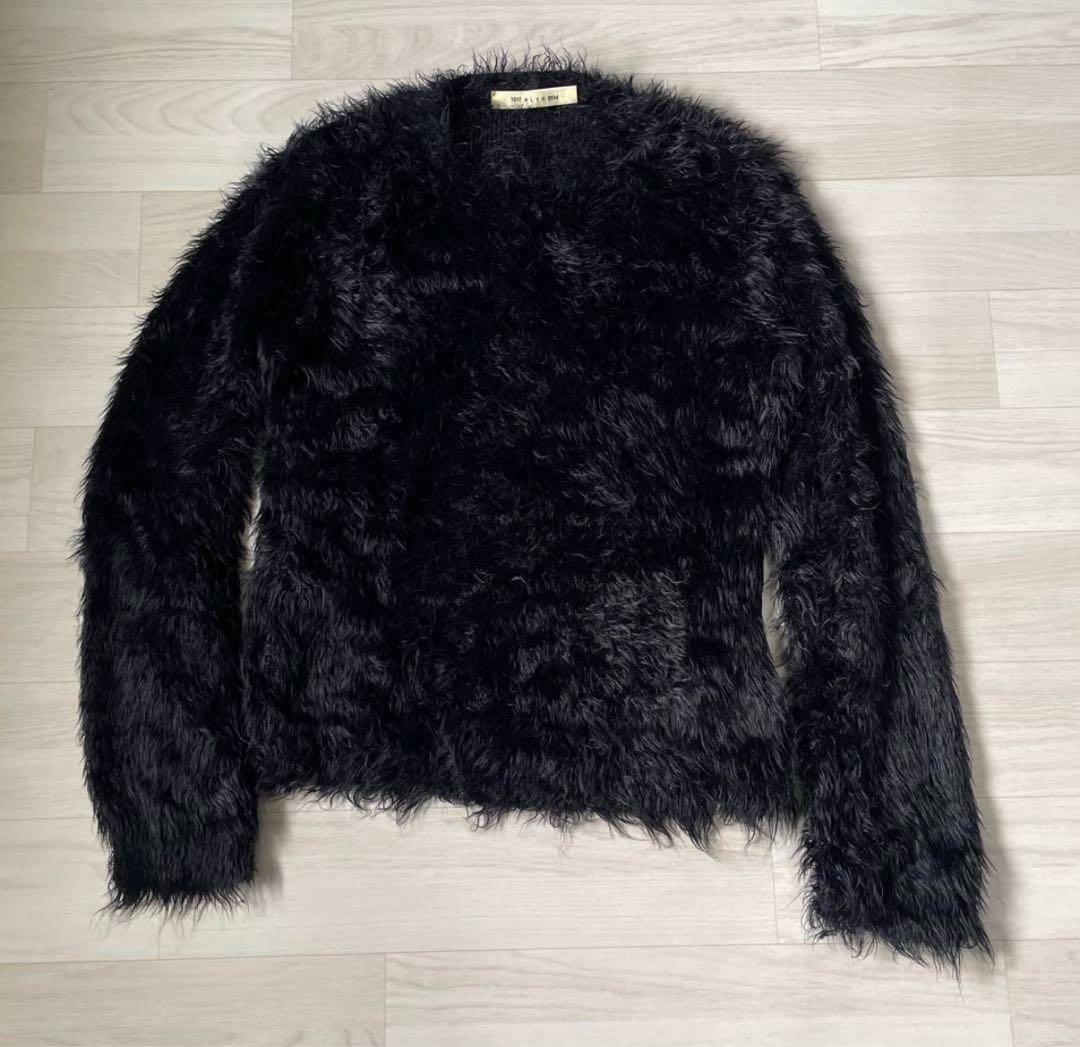1017 alyx 9sm feather crewneck モヘアニット - メルカリ