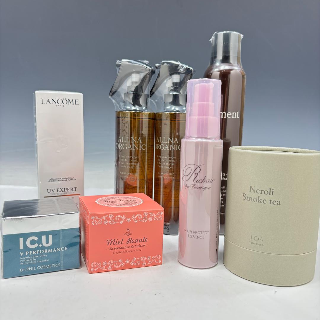 未開封　コスメ/まとめて/8点/日焼け止め乳液/化粧下地/ヘアケア商品他