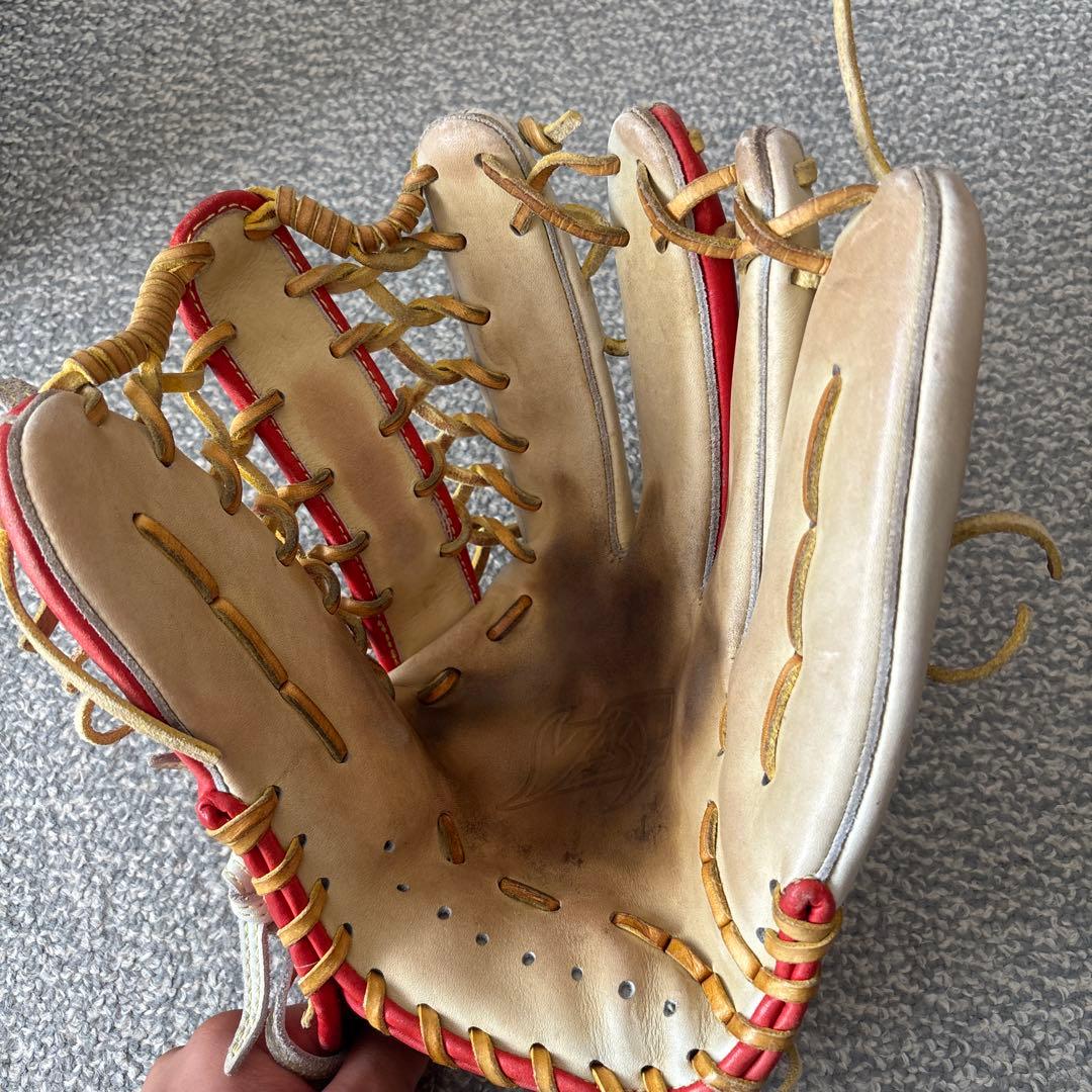 硬式野球グローブ 外野用 右投げ用