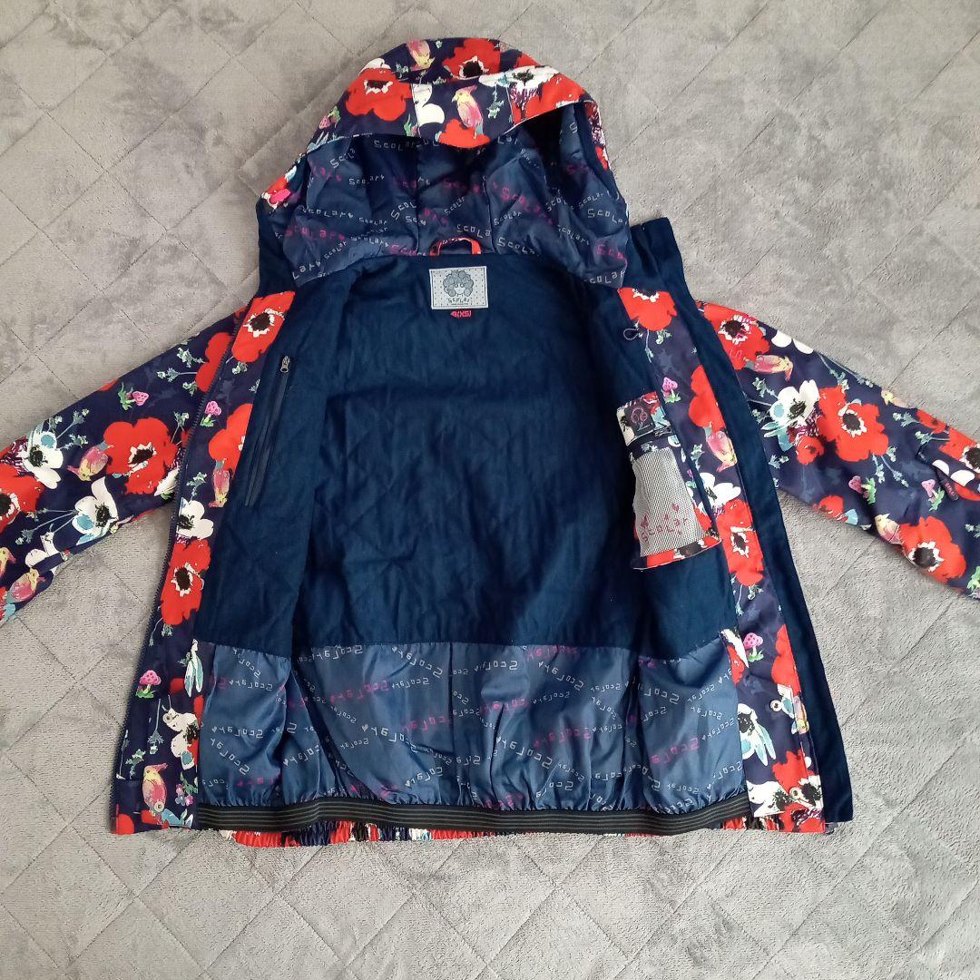 美品！ スカラー スノーウェア 上下セット 花柄 XS - スノーボード