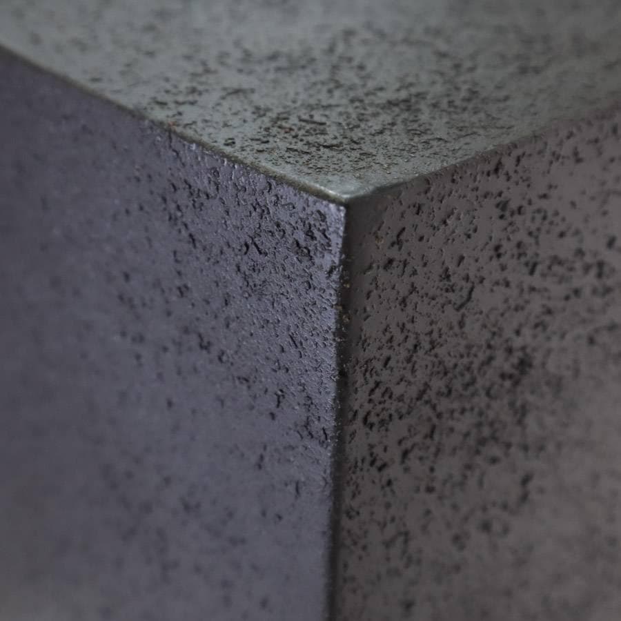 値下展示品 ザラホーム スクエアメタルベース サイドテーブル ブラック