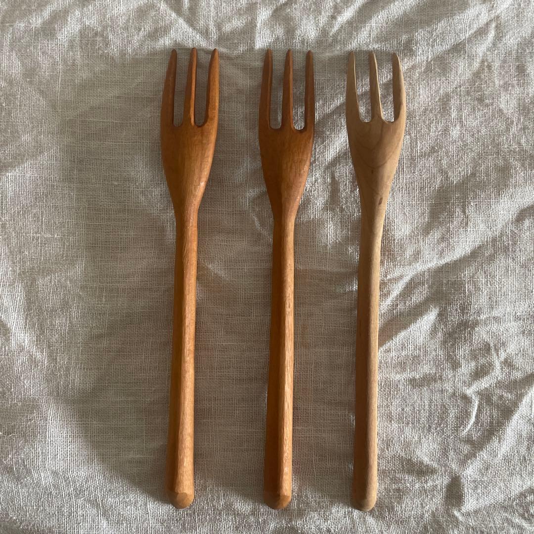 三谷龍二 フォーク3本セット三谷龍二 デザートフォーク フルーツ