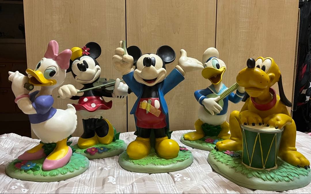 電*)様 【タカショー 】ガーデンスタチュー Disney(ディズニー)音楽隊