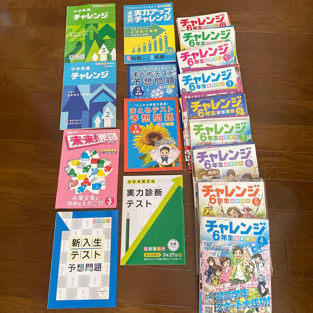 チャレンジ6年生 2014年度 進研ゼミ ベネッセ - メルカリ
