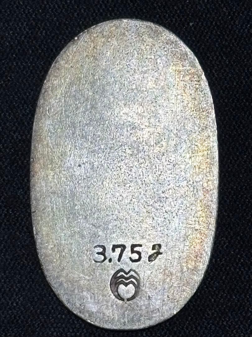 純銀】純銀製小判 3.75g！（実測値3.85g）純銀刻印有り！ - メルカリ