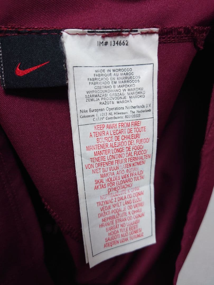 NIKE　2005〜06　CL仕様 ハイバリー　アーセナル　ベルカンプ