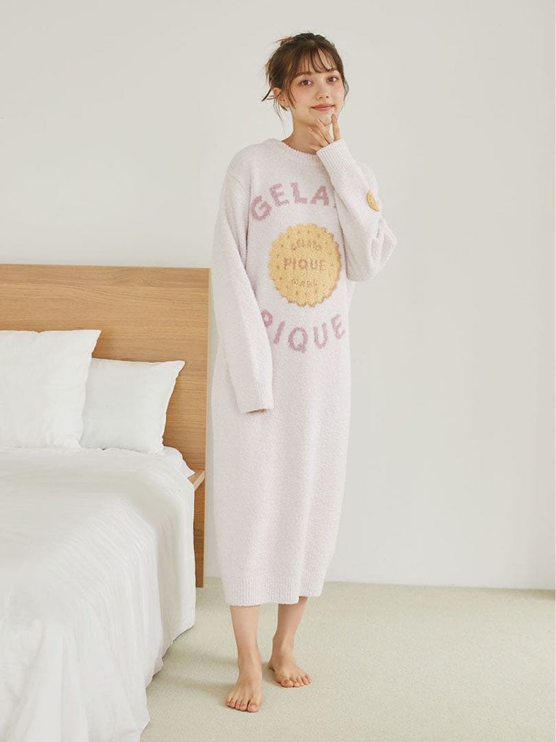 gelato pique パウダービスケットジャガードワンピース