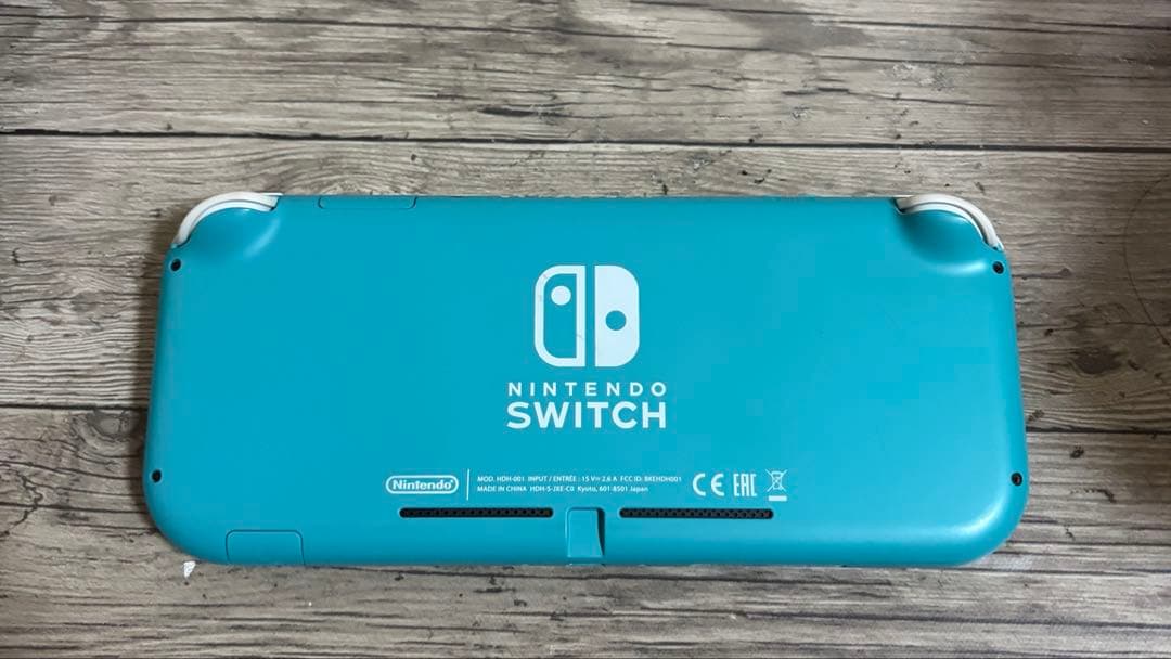 ニンテンドースイッチライト Switch Lite ターコイズ ぷよスポつき